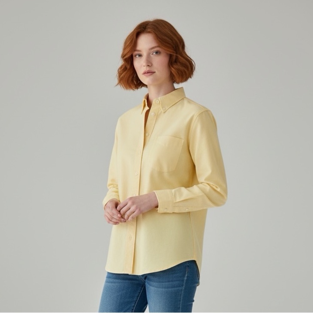 Vintage L.L. Bean - Oversized Cotton Button Down Shirt